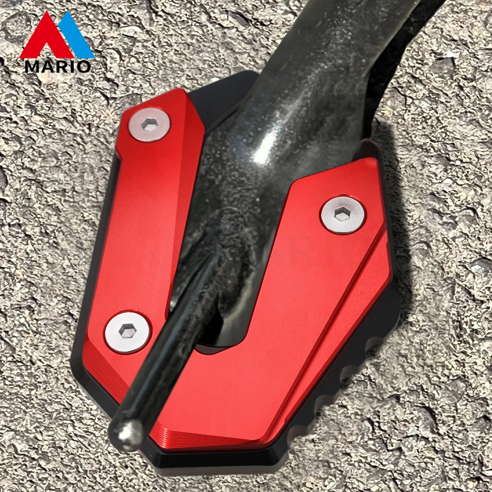 

For MT-09 MT09 SP 2021-2025 MT09 Y-AMT 2024-2025 Motorcycle CNC Aluminum Kickstand Side Stand Extension Enlarger Pad Accessories