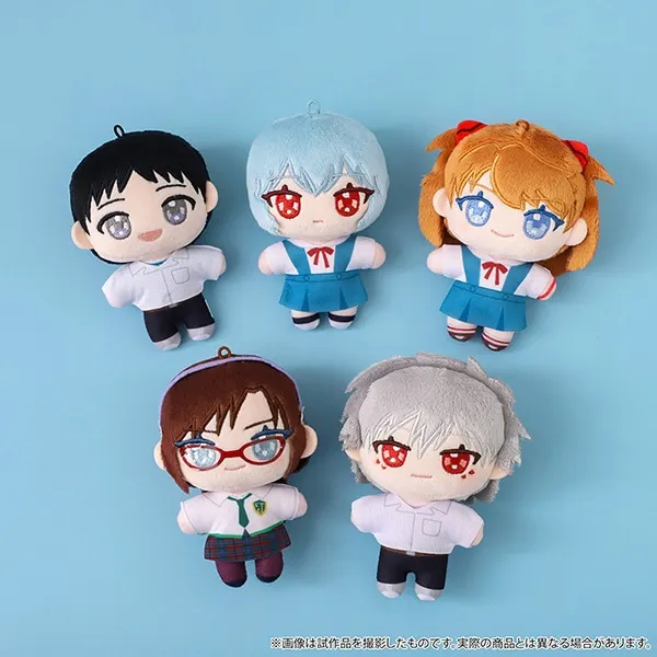 

100% оригинальные игрушки аниме Neon Genesis Evangelion периферийные плюшевые куклы подвески Asuka Langley Souryuu Rei Ayanami хлопковые куклы