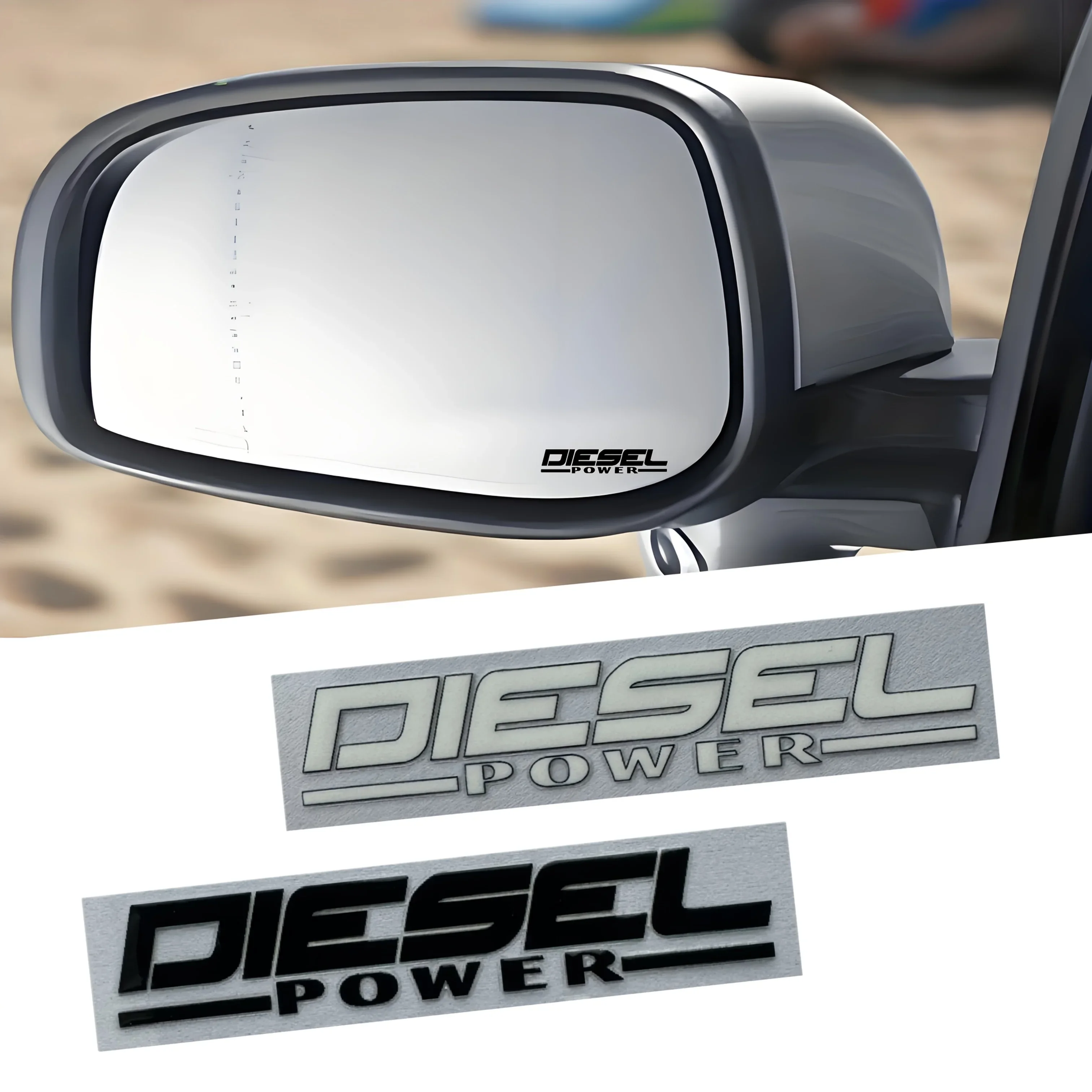 

2 шт./компл., наклейка «Дизельная мощность», мотоцикл, автомобиль, уникальный стильный аксессуар для украшения автомобиля, дизельная культура