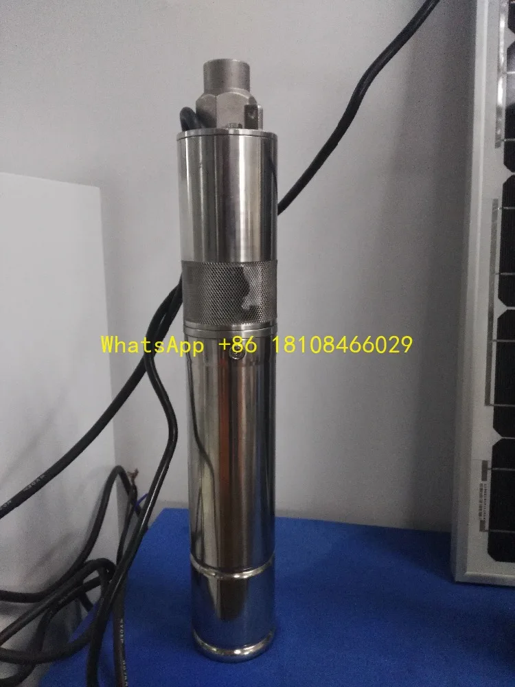 Cheers Sistema de bomba de agua solar de riego de acero inoxidable 316 para agua alcalina alta y agua de mar