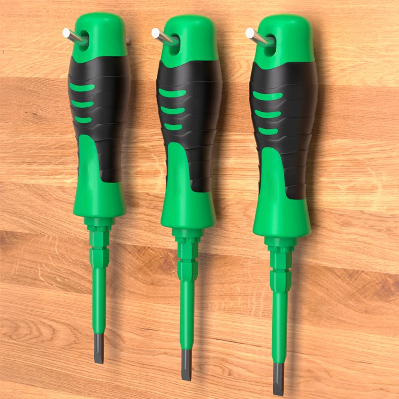 Doppelkopf-Isolierter Schraubendreher mit Schlitz- und Kreuzschlitzfunktion für Elektronik, Haushaltsgeräte-Reparatur und Elektriker-Arbeiten – Detail 8