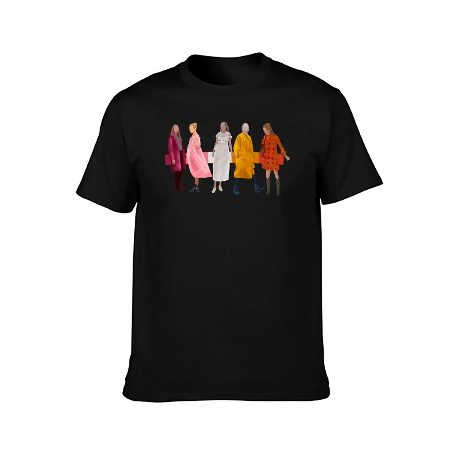 Villanelle lesbian flag T-Shirt Street Art Print Tee Shirt T-Shirt