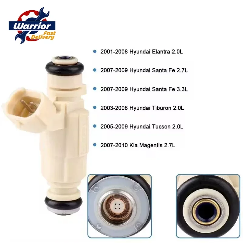 

Fuel Injector Kits 35310-23600 for Hyundai Elantra/Santa Fe/Tiburon/Tucson Kia Magentis/Rondo/Optima/Soul/Spectra/S