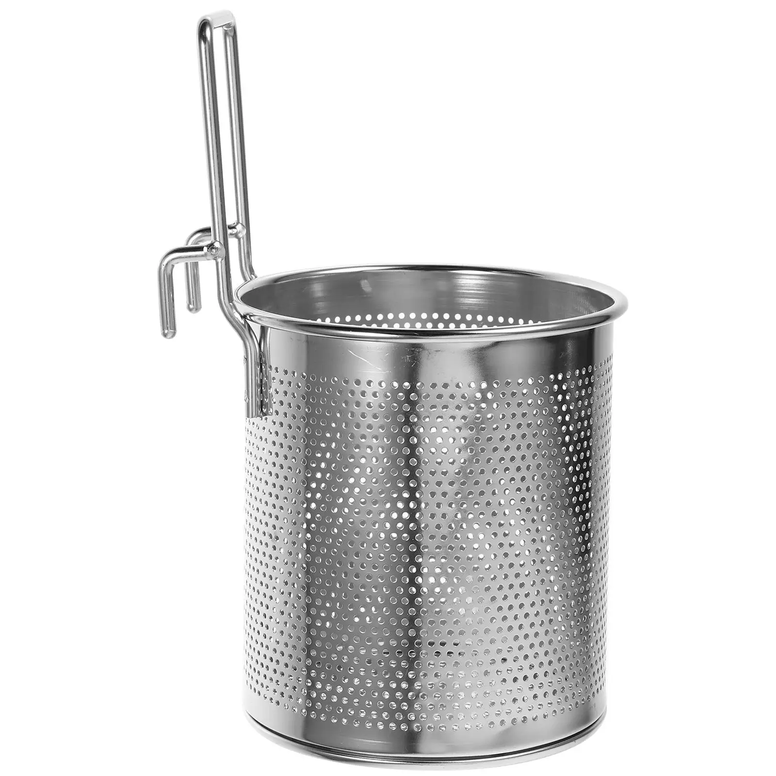 

Stainless Steel Hot Pot Strainer Basket 10CM Straight Handle Easy Clean Kitchen Bar Supplies Hot Pot Hanging Filter