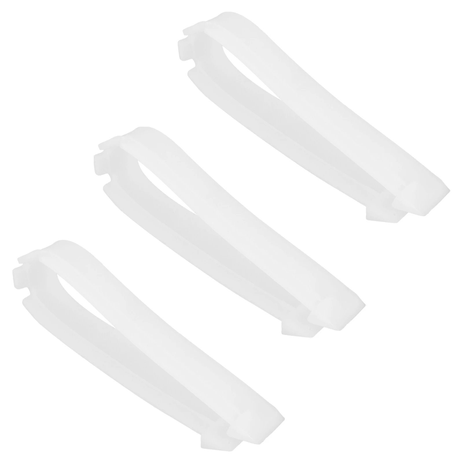 

3pcs Replacement Silicone Glass Wiper Strip Household Window Cleaning Tool Soft Durable Efficient Tile Scrubber Accessory