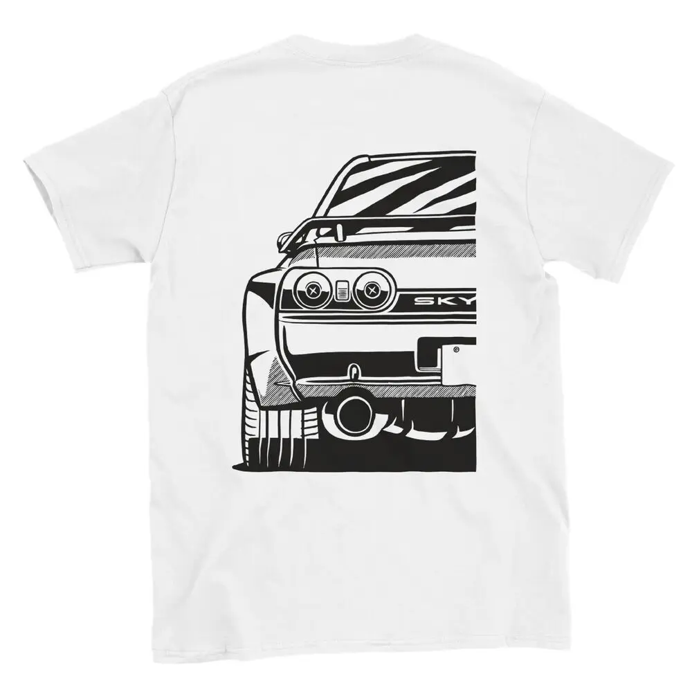 

Классическая футболка унисекс JDM Cars - Street Racer с круглым вырезом, мужские и женские футболки с коротким рукавом