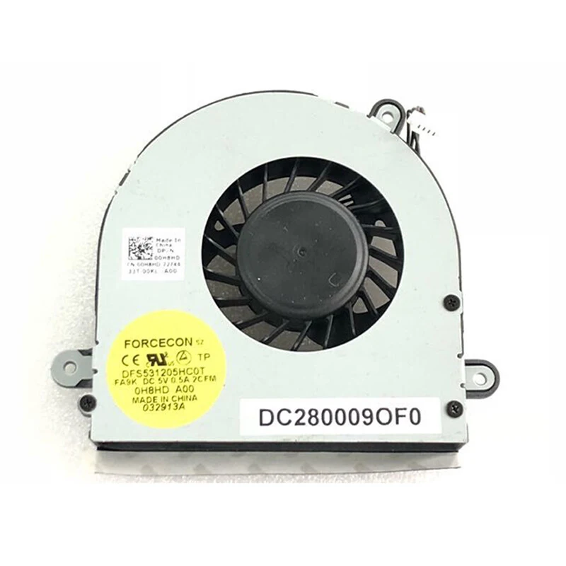 

W Alienware M14X R1 Laptop CPU Fan 0H8HD H8HD DC280009OF0 For Dell