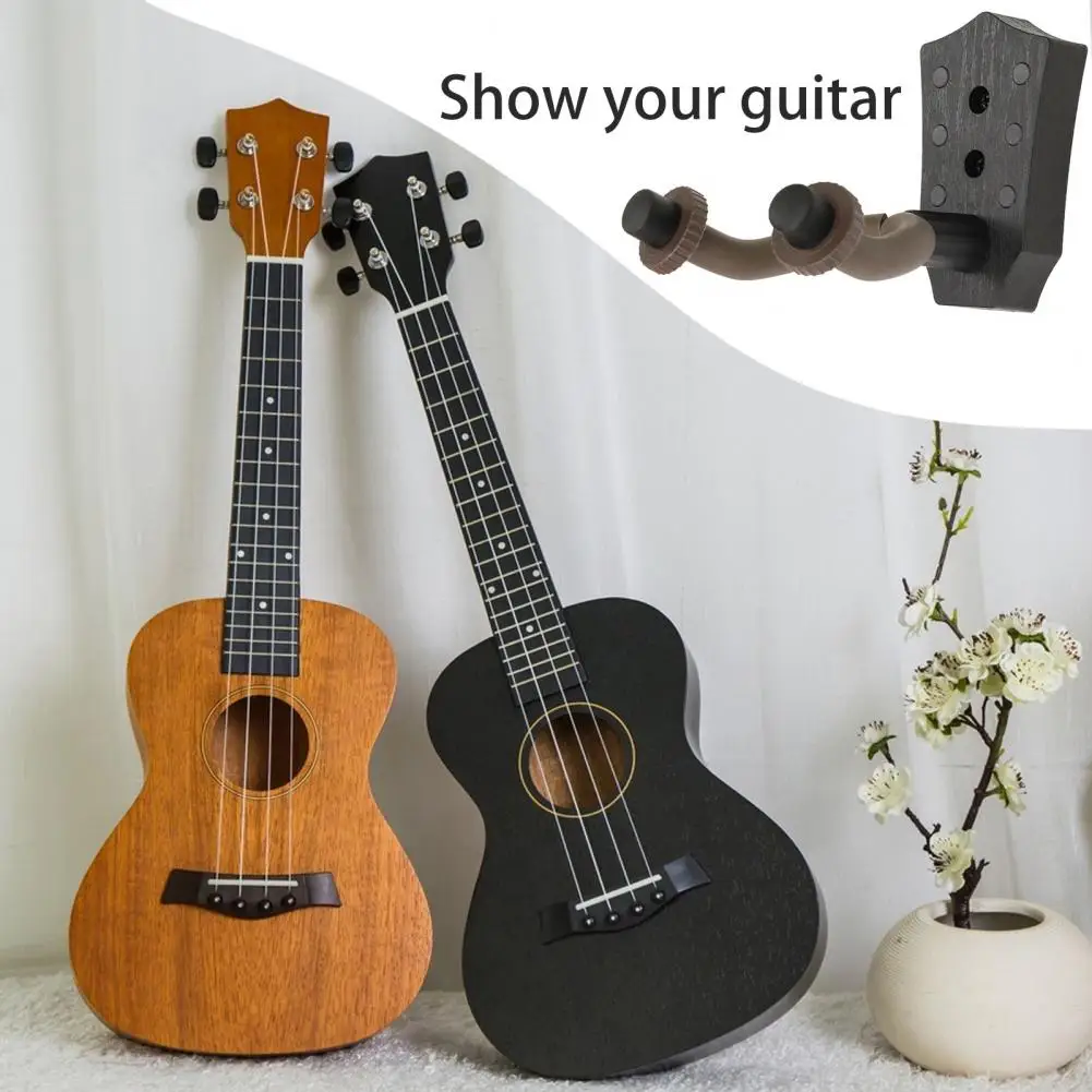 Guitar Organizer Hook Strong Load-bearing Wall Mount Guitar Hanger Musical Instrument Holder Guitar Display Hook Wall Stand