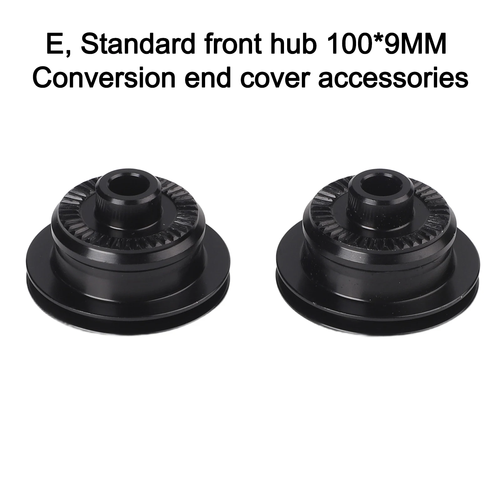 MTB Bicycle Hub Converters Black Alloy Hub Cap Compatible with For Koozer XM490 QR/Thru Axle Choices Construction