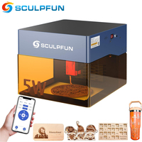 Sculpfun iCube Pro Laser Engraver 5W CNC Laser Cutting Engraving Machine Work Area 130x130mm For Acrylic Ceramic Glass Pet Tag