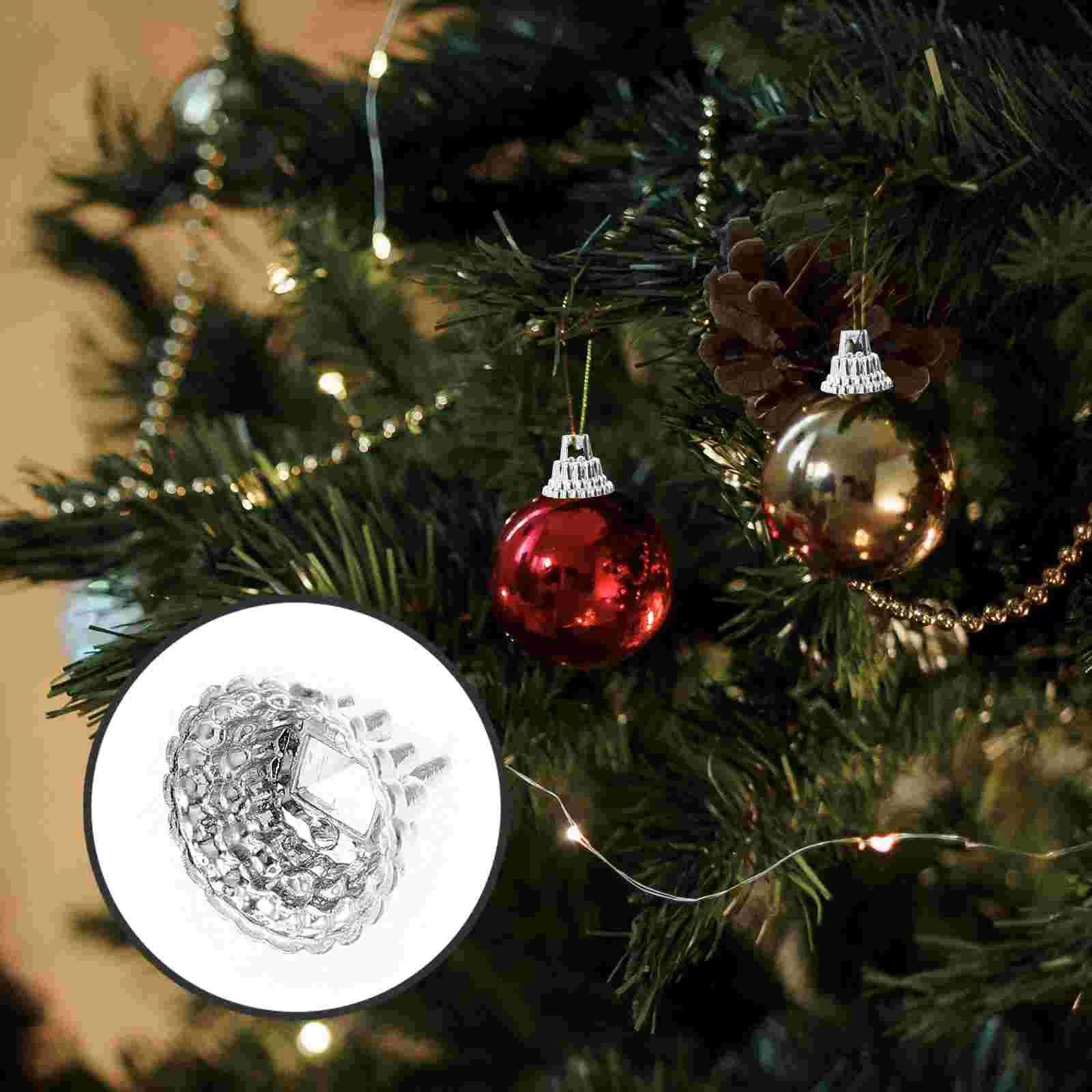 

Creative Caps Pendant DIY Props Ball Cover Exquisite Ornaments Holder Pendants Candy Christmas Decorations