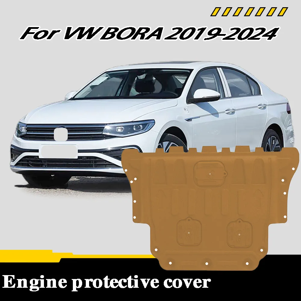 

For VW BORA 2019-2024 1.2T 1.4T 1.5L Vehicle Specific Splash Resistant High Quality Engine Protection Cover Lower Mudguard