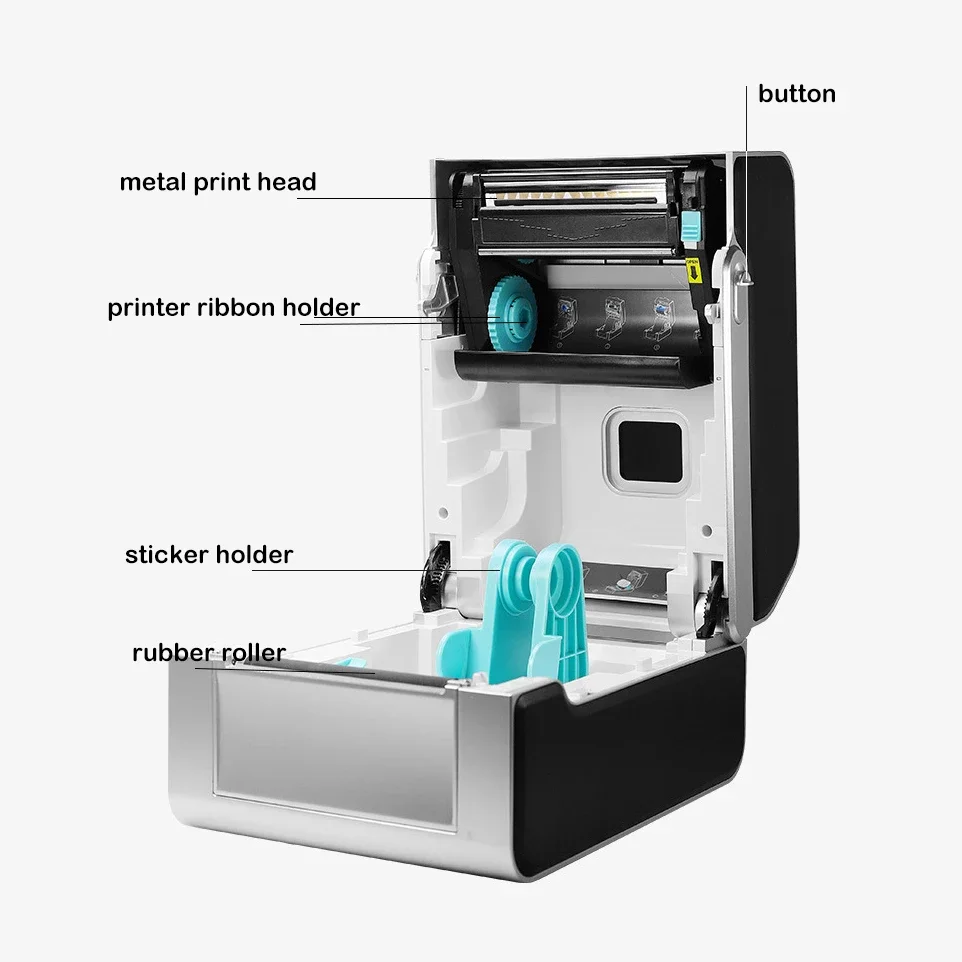 Automatic printer sticker name printer waterproof sticker name label printing machine