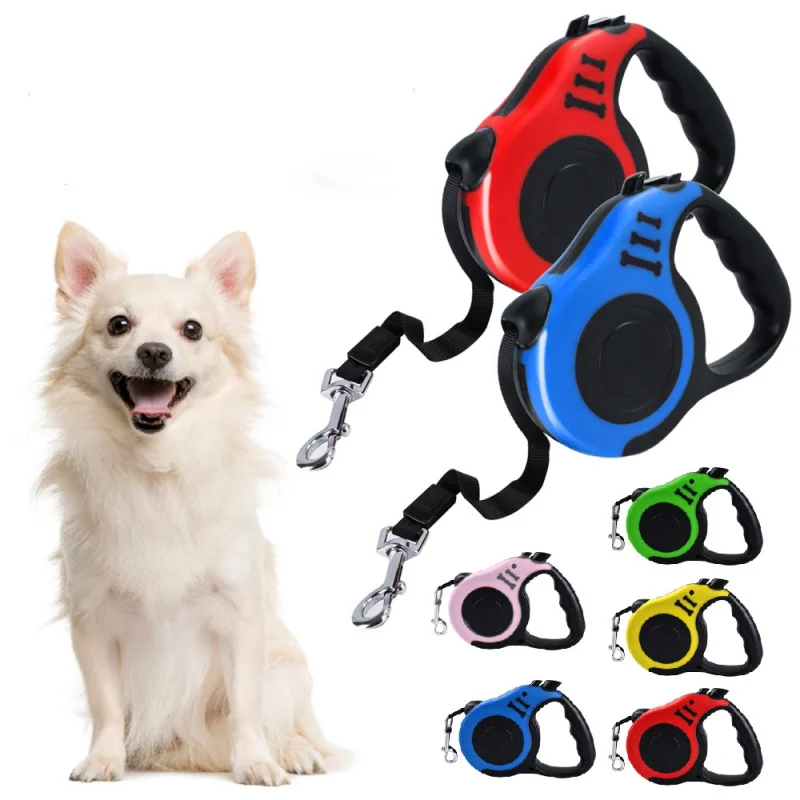 

dog harness leash automatic automatic small and medium-sized retractable pet leash customized