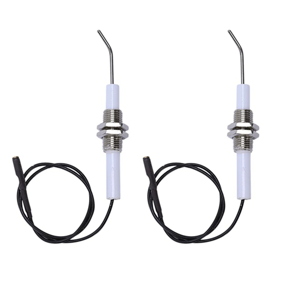 Must Have Ignition Part Plug Electrode Igniter With Wire 30Cm In Round 2.3Mm Terminal 4Pcs/Lot