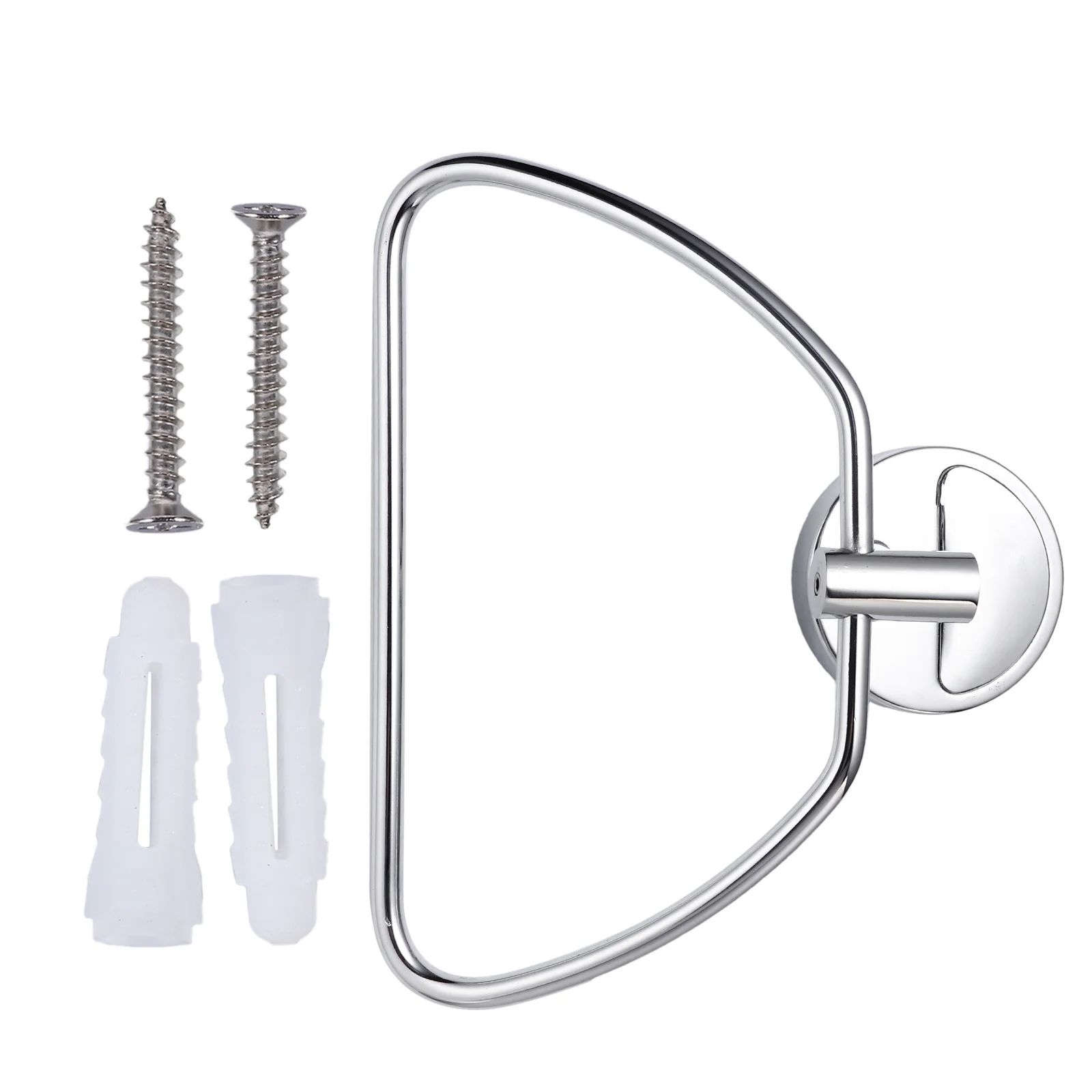 

Bathroom Towel Hook Stainless Steel Simple Practical Kitchen Use Elegant Design Damp Resistant Home Hotel School