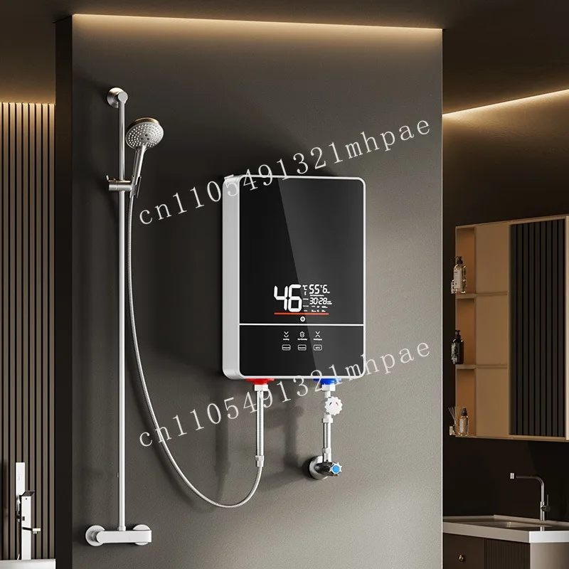 

New intelligent 6000W bathroom instant electric kitchen tankless electric water heater