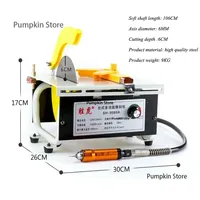 1280w High Power Multi-function Engraving Machine 0.3-6.5mm Bench Engraving Machine Beeswax Pine Agate Cutting Machine SH-9080A