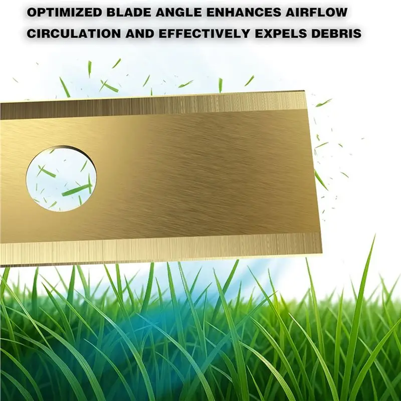 Picture 4: A20F-60Pcs Replacement Blades With Screws For Sunseeker Smart Lawn Mower Blades Replacement Robotic Lawnmower Blades