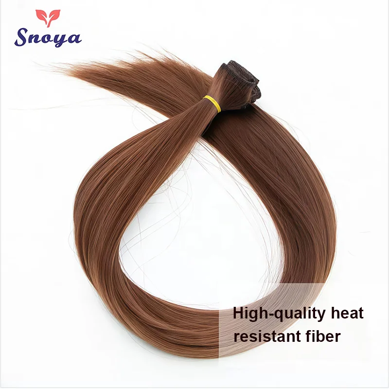 Snoya Versatile synthetic hair extensions which designed to increase hair volume in MaoNiang style pink purple black blue