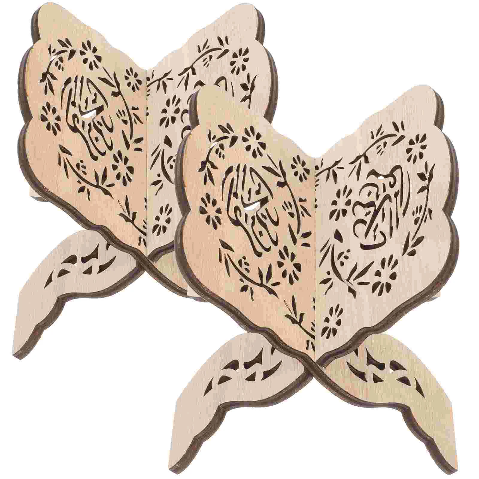 Bible Bookshelf Recipe Stand Holder Cooking Read Wooden Reading Bracket Display Stands Magnetic Bookmark