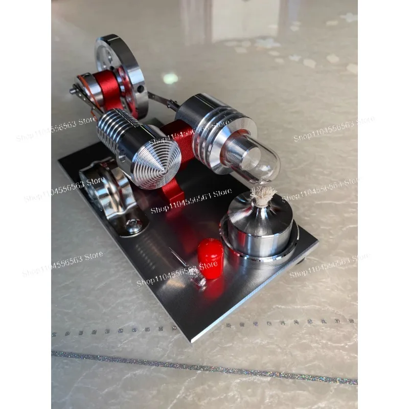 Двигатель Стирлинга, Микродвигатель, Паровой двигатель Хобби, Модель генератора, Подарок на день рождения