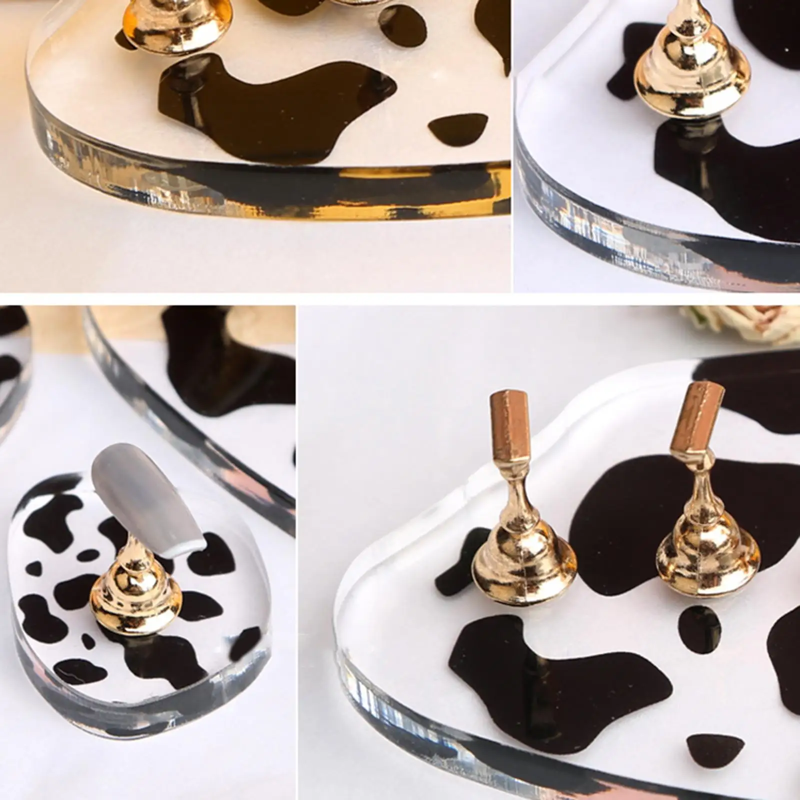 

Nail Art Holder Nail Training Holder Nail Tip Holders for Nail Art Beginners
