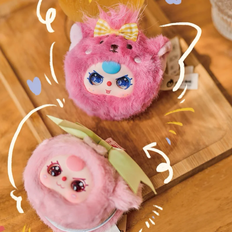 Nowa Oryginalna Seria Lusterka Kosmetycznego dla Niemowląt Trzy Winylowe Lusterko do Twarzy Blind Box Urocze Przenośne Lusterko Niemowlę Trzy Mystery Box Śliczne Prezenty