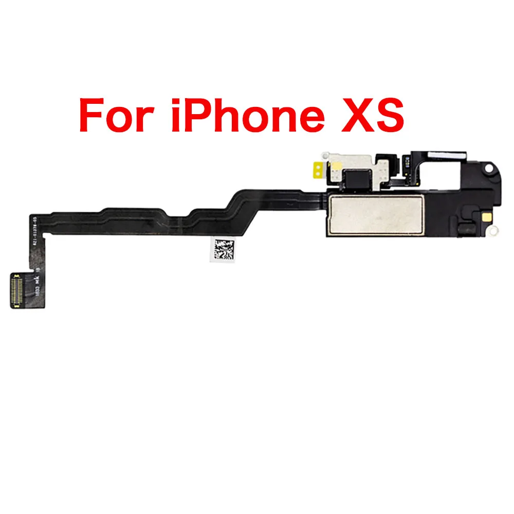 Earpiece For iPhone X XR XS Max Ear Speaker Top Sound With Light Sensor Flex Cable Repair Replacement
