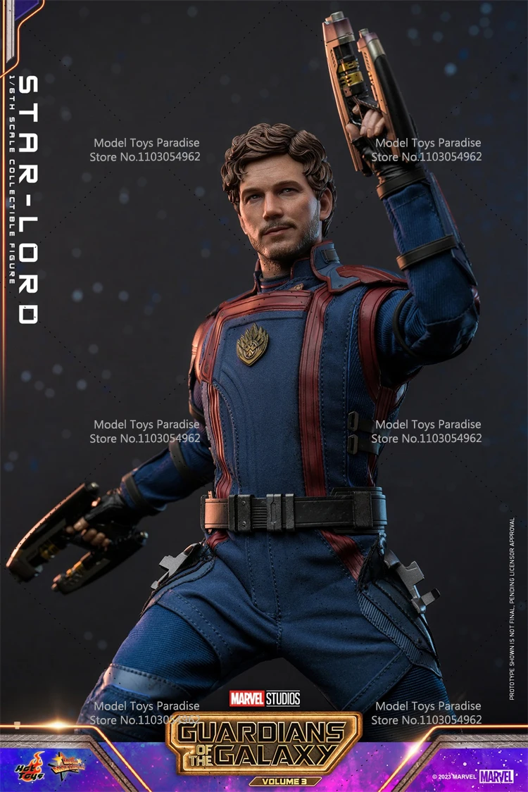 HOTTOYS HT MMS709 1/6 Collectible Men Soldier Star-Lord Guardians of the Galaxy Super Hero Full Set 12''Action Figure Model