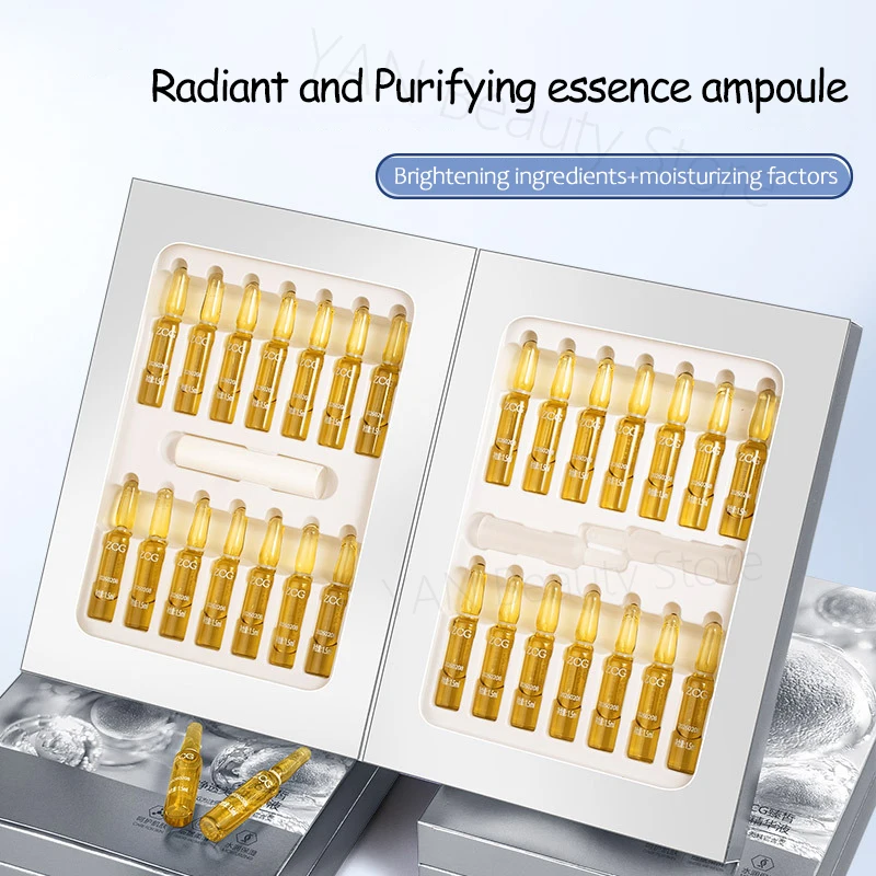 Arbutin Whitening Ampoule Set Nicotinamide Moisturizing Essence Rose Repair Damaged Skin Serum Collagen Beauty Skin Care Product