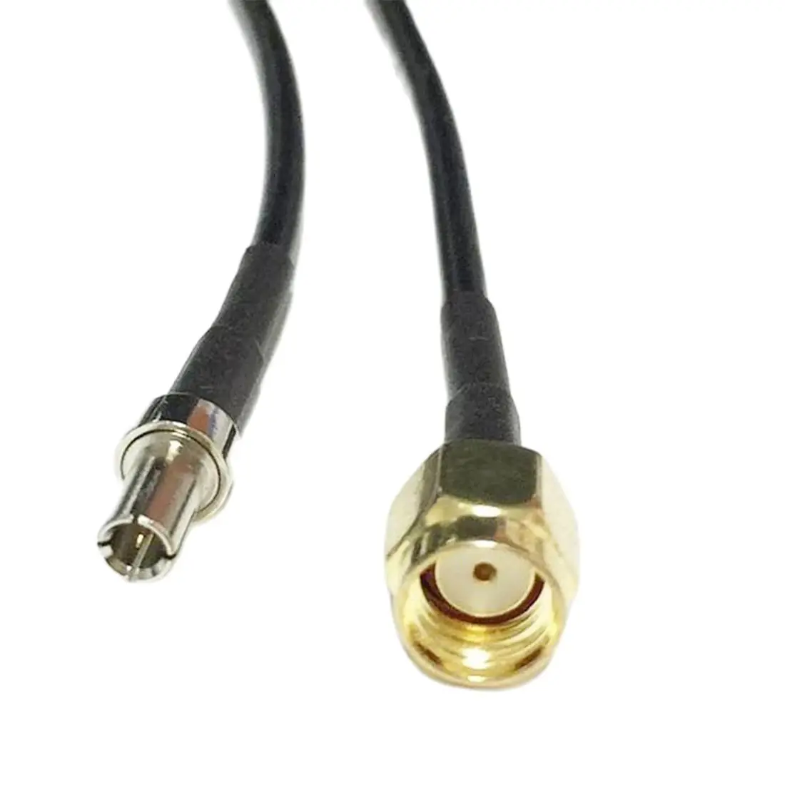 3G  Modem Cable TS9 Male Straight to RP SMA Plug Pigtail Adapter RG174 Black 10/15/20/30/50/100cm