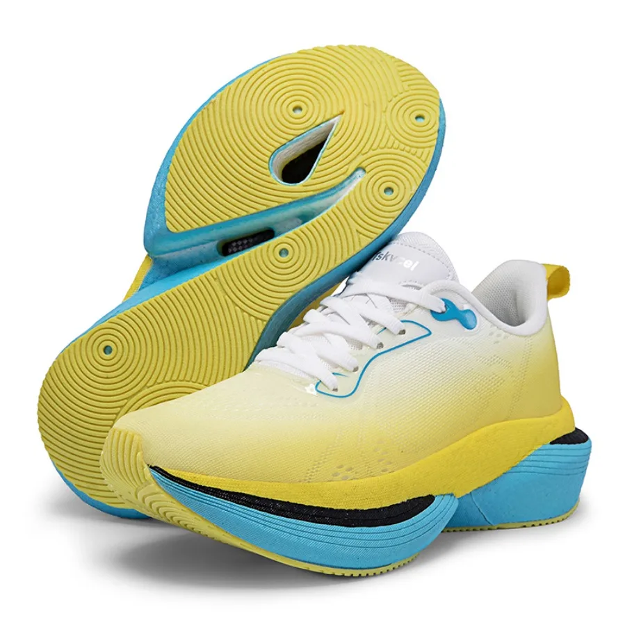 Men Women Carbon Plate Running Shoes Specialized Marathon Sneakers Breathable Lightweight Comfort Non‑Slip Sports Shoes