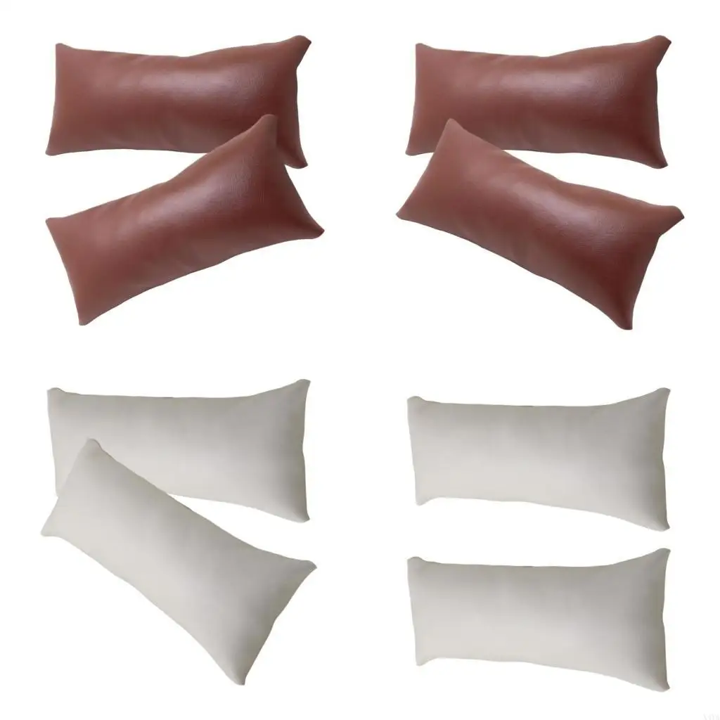 

X4YA 2PCS Ювелирные подушки подушки кожа
