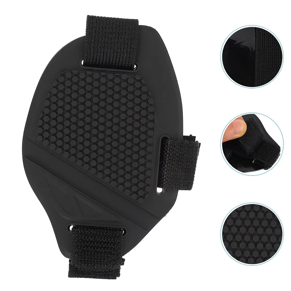 

Motorbike Shifts Pad Rubber Gear Shifts Pad for Cycling Driving Shoe Protection Scuff Resistance Comfortable Elastic Fit