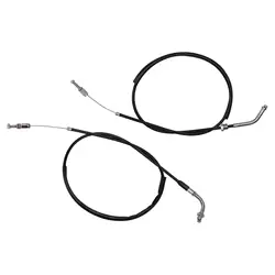 Push Pull Throttle Cable Set Spare Replace Push Throttle Cable 17920-323-000 17910-mc8-000 for Honda Shadow Aero 750 1100