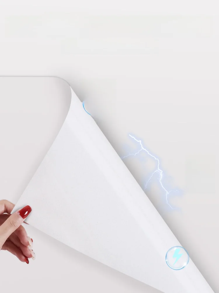 ورق حائط لشاشة عرض لاصقة للاستخدام المنزلي، ورق حائط لاصق لامتصاص الكهرباء الساكنة، ورق حائط لاصق