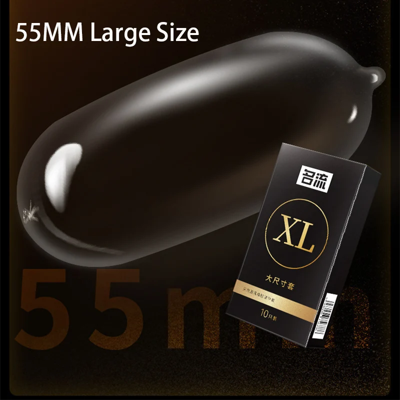 10/30PCS Large Size Condoms,XL Smooth Latex Penis Sleeves for Adults 18+,Intimate Erotic Products Contraception Supplies - Image 3