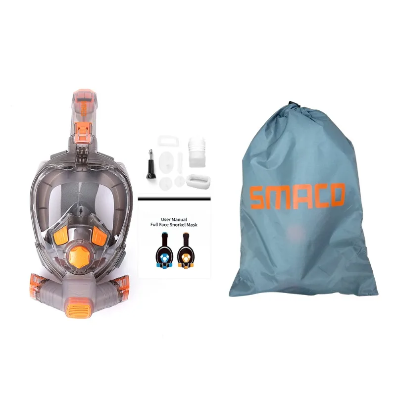 

Full Face Snorkeling Mask Snorkeling Gear For Ad New Diving Mask