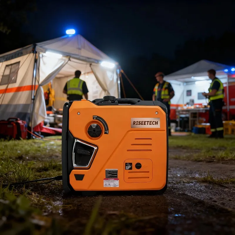 7.2KW Home Backup Generator Silent 120/240V Electric Start With 8H Runtime For Outage House Large-capacity Portable