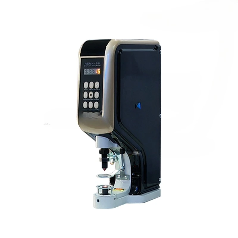 

Computer buckle machine, anti-thug automatic corns counting positioning button machine