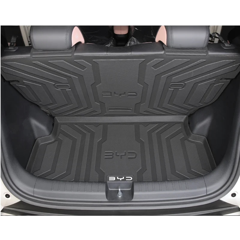 

For Byd Seagull 2023-2024 Byd Dolphin Mini Tpe Trunk Mat Dustproof Waterproof Protecion Cushion Car Accessories Para Auto Tools