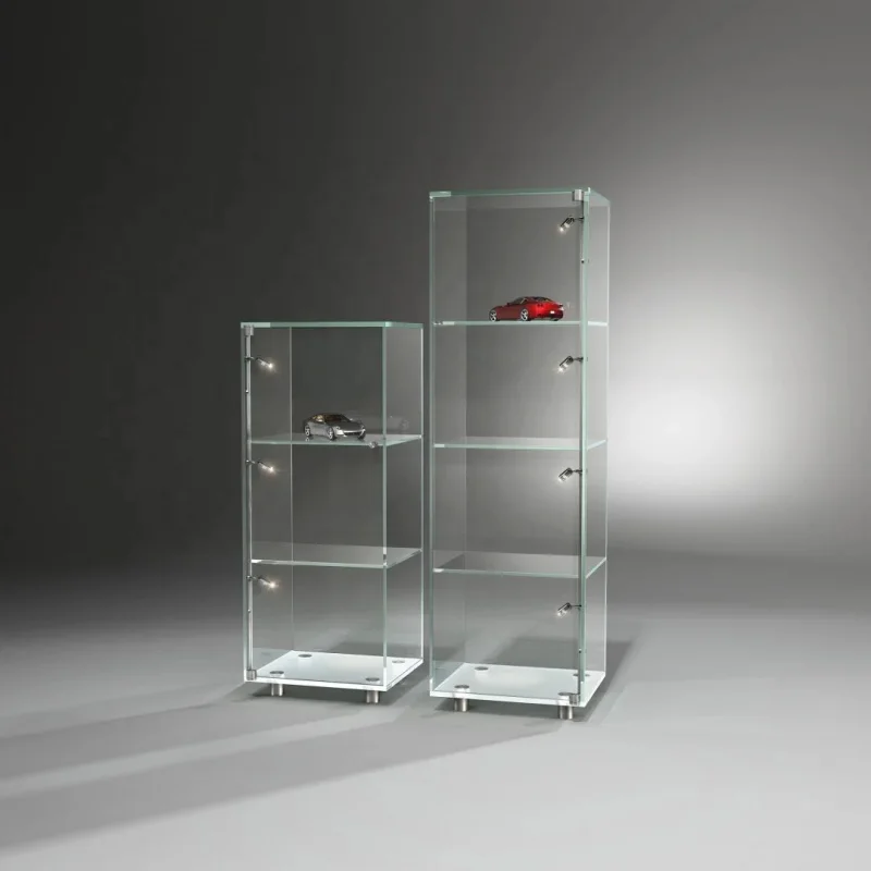 custom.Display Glass Showcase Toy Display Cabinet Model Watch Jewelry Display Showcase