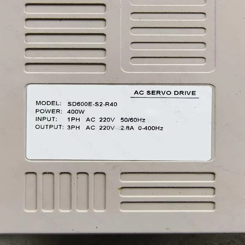 SD600E‑S2‑R40 Servo Drive Servo Motor Controller Industrial Servo Amplifier Equipment Parts