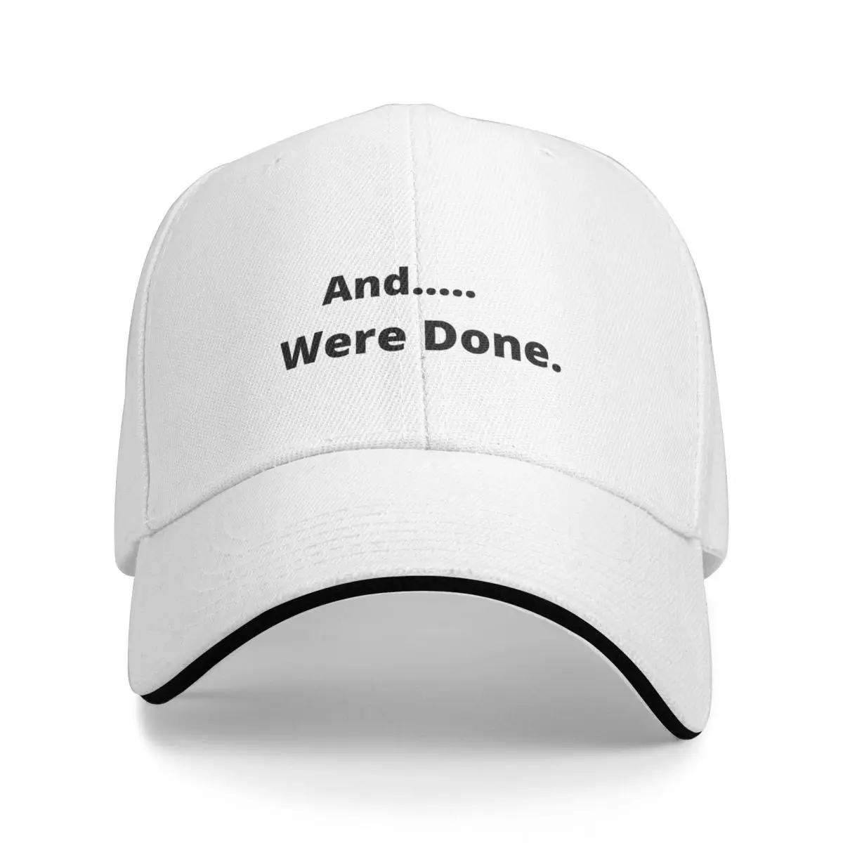 And Were Done Baseball Cap Fishing cap Luxury Hat Hat Man For The Sun Sunhat Women Men's