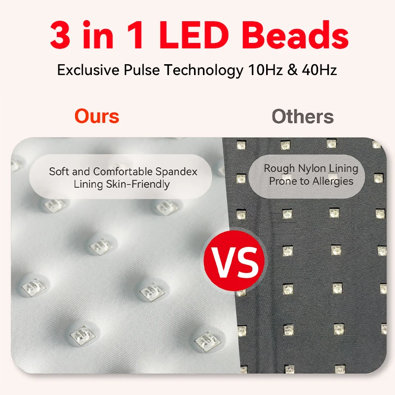 جهاز تجميل للعناية بالرقبة من KEMOKO 850 نانومتر علاج بالضوء بالأشعة تحت الحمراء القريبة تدليك الرقبة لآلام الرقبة والكتف وتخفيف التعب وتخفيف الآلام