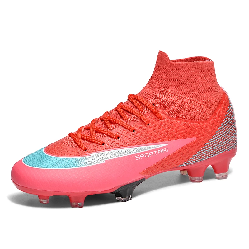 

New Professional High-Quality Mens Soccer Shoes Studded Society Turf Cleats Women Football Boots Outdoor TF/FG Training Sneakers