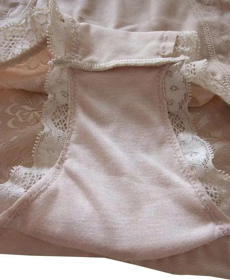 Majtki modelujące z wysokim stanem, bielizna damska, figi modelujące, seksowne koronkowe body, modelujące sylwetkę, podnoszące pośladki, majtki budujące. — zdjęcie 5