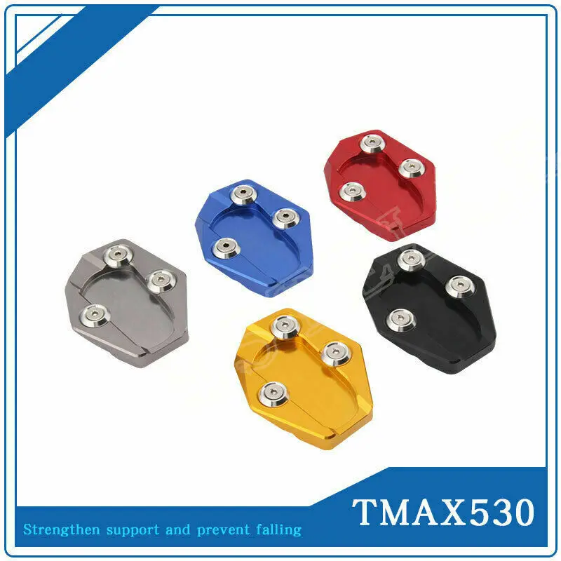 

For YAMAHA T-MAX TMAX530 XP530 2015 2016 Motorcycle Non-Slip Side Kickstand Stand Extension Plate