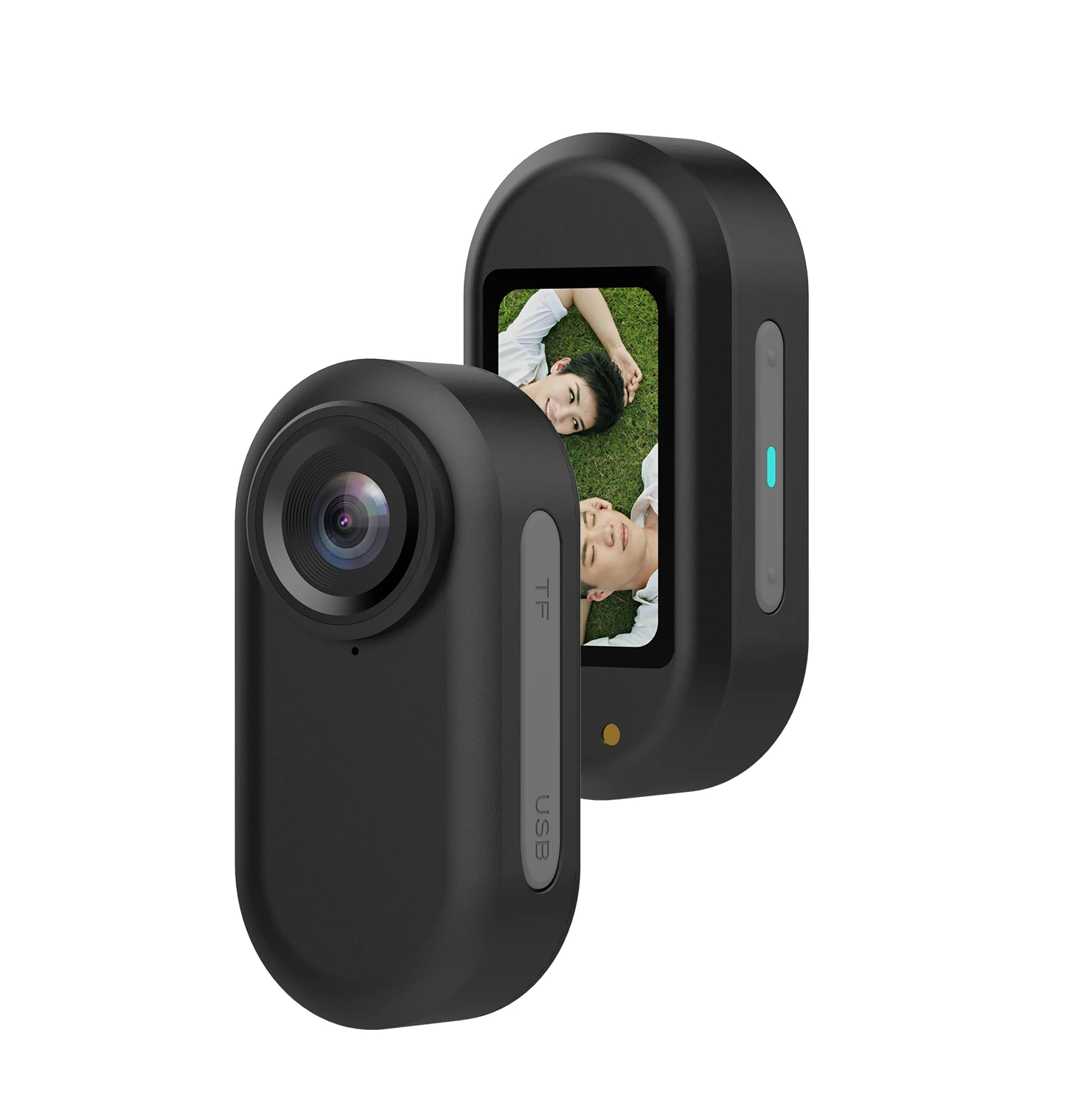 Toopro-Mini Thumb Camera, Portable Pet, Dash, Body Cam with Battery Case, Loop Recording, Motion Detec, 1080P